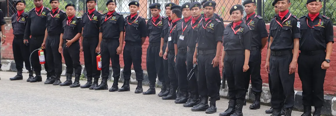 Seven Star Security Personnel Lineup Across Nepal